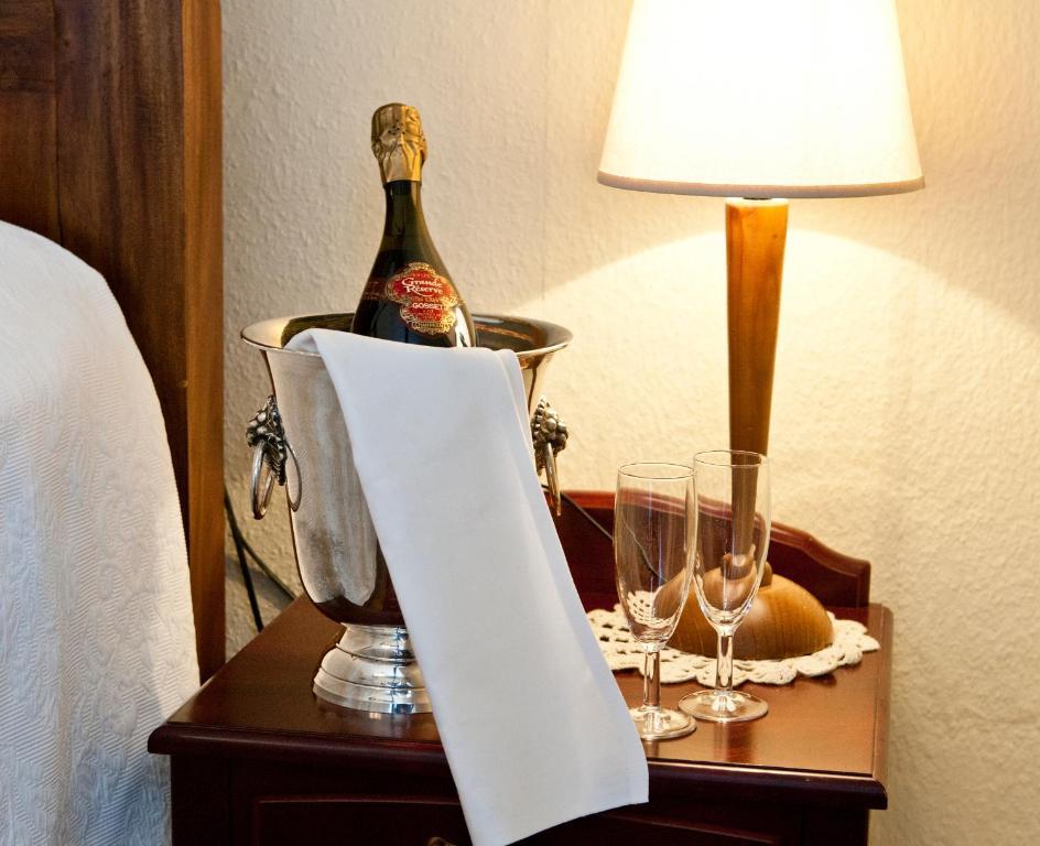 Hotel Hojslev Kro Rom bilde